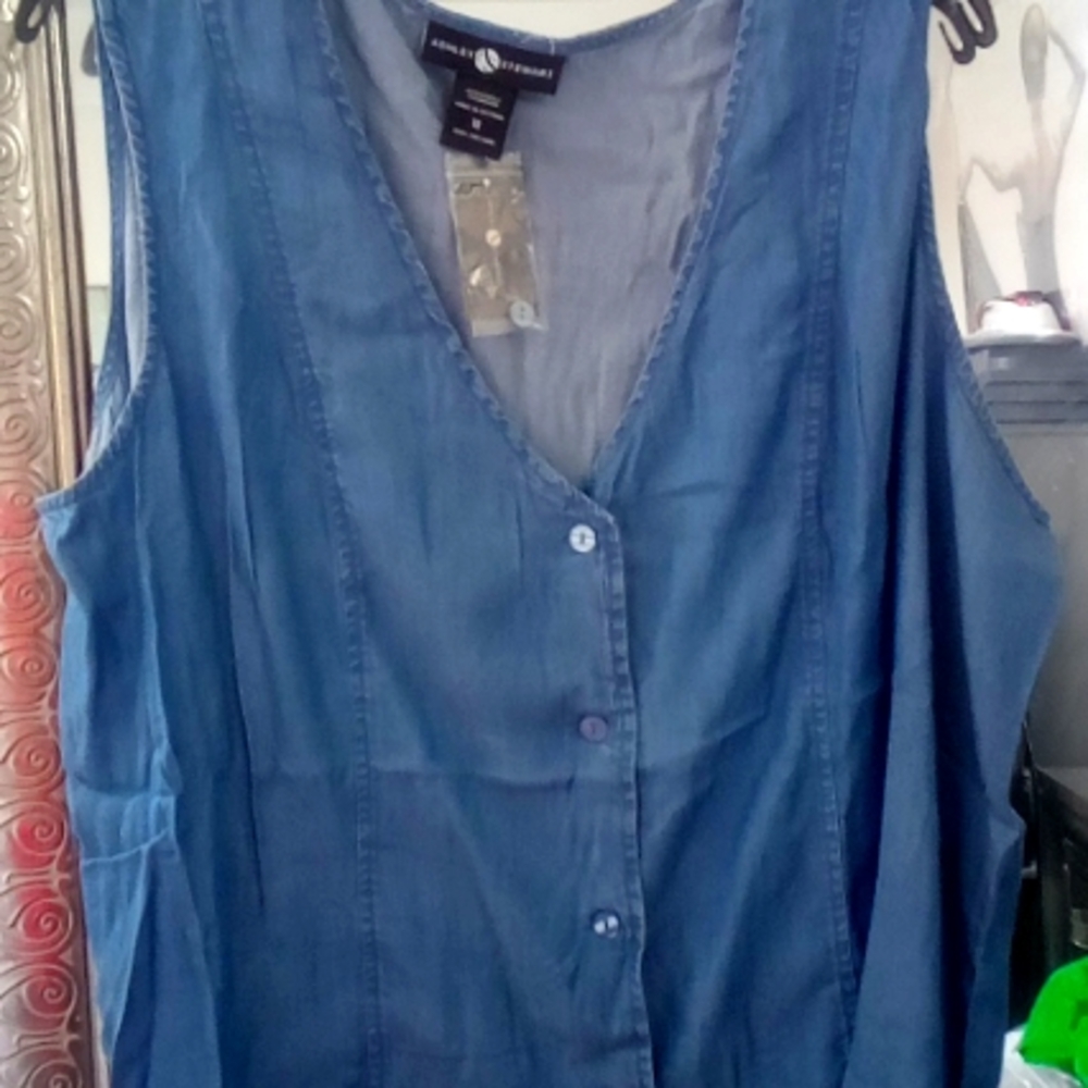 Light Denim Vest